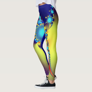 Fractal Art 66 Leggings