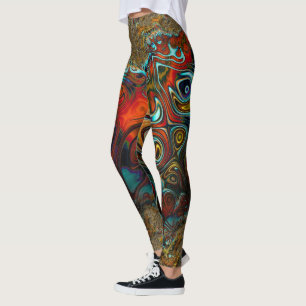 Fractal Art 71 Leggings