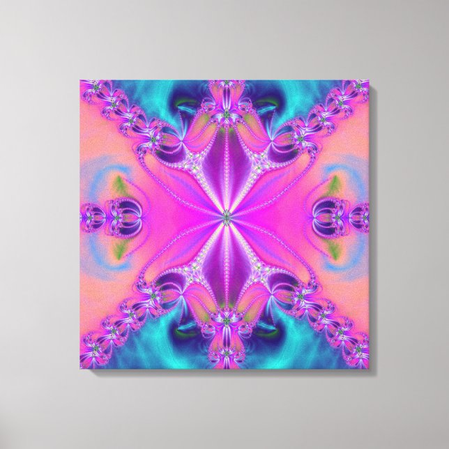 Fractal Art Canvas Print (Front)