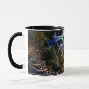 Fractal Art "Futuristic" Mug