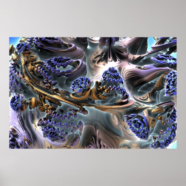 Fractal ART GumGum Poster (Front)