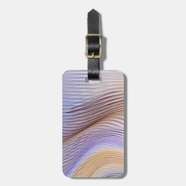 Fractal Art Luggage Tag (Front Vertical)