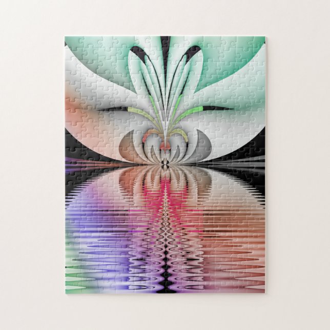 Fractal Art Metamorphosis Jigsaw Puzzle (Vertical)