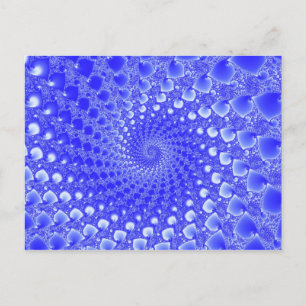 Fractal art post card