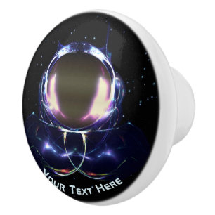 Fractal Astronaut Ceramic Knob