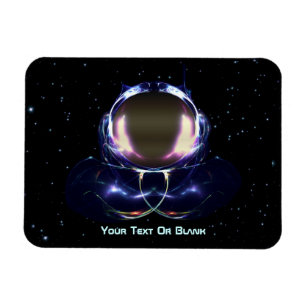Fractal Astronaut Magnet