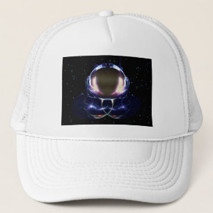 Fractal Astronaut Trucker Hat