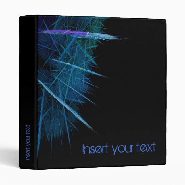 Fractal Avery Binder (Front/Spine)