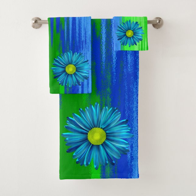Fractal Bath Towel Set (Insitu)