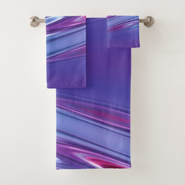 Fractal Bath Towel Set (Insitu)