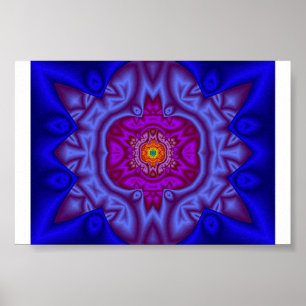 Fractal beauty poster