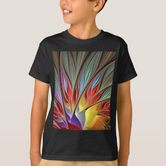 Fractal Bird of Paradise T-Shirt