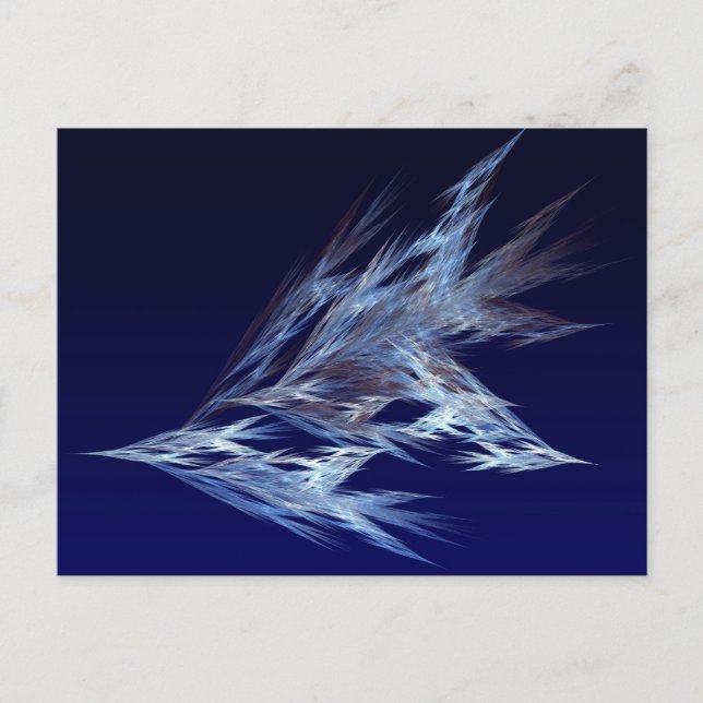 Fractal - Birds in Flight Postcard (Front)