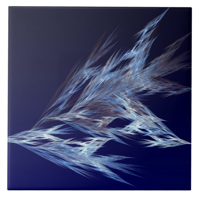Fractal - Birds in Flight Tile (Front)