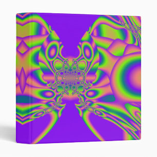 Fractal Butterfly Dance Binder