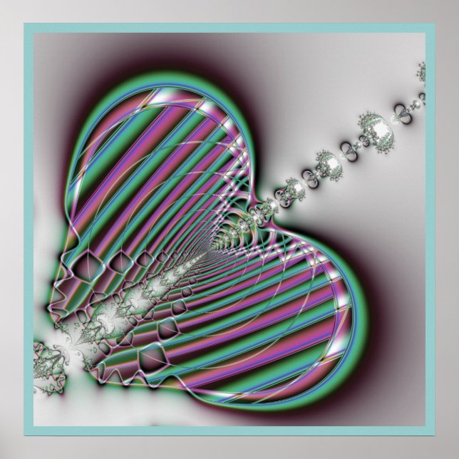 Fractal Butterfly Poster (Front)