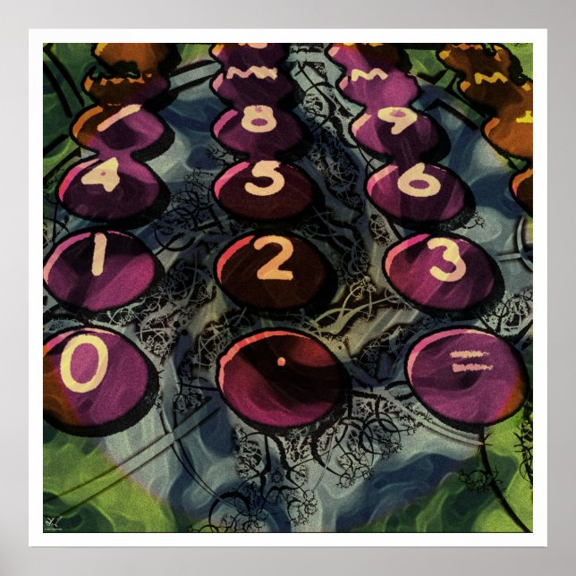 Fractal By Numbers Poster (Front)
