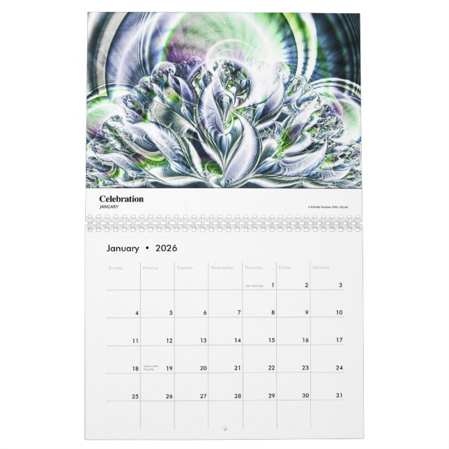 Fractal Calendar V (Jan 2026)