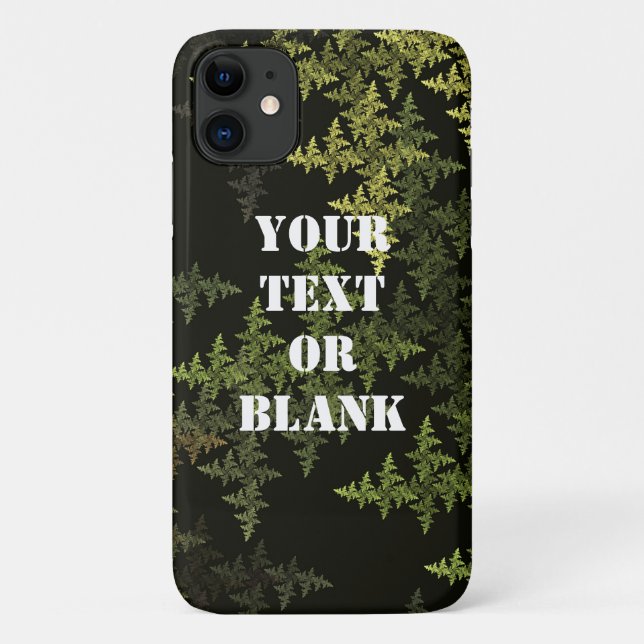 Fractal Camouflage Case-Mate iPhone Case (Back)