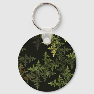 Fractal Camouflage Keychain