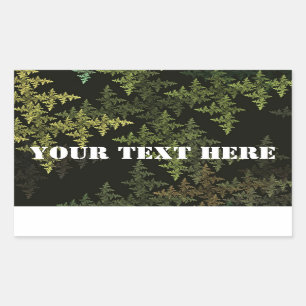 Fractal Camouflage Sticker