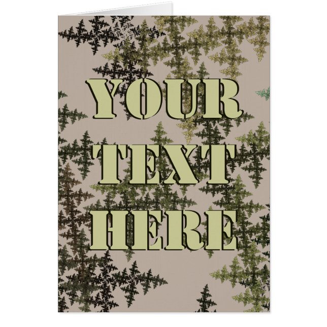 Fractal Camouflage - Summer (Front)