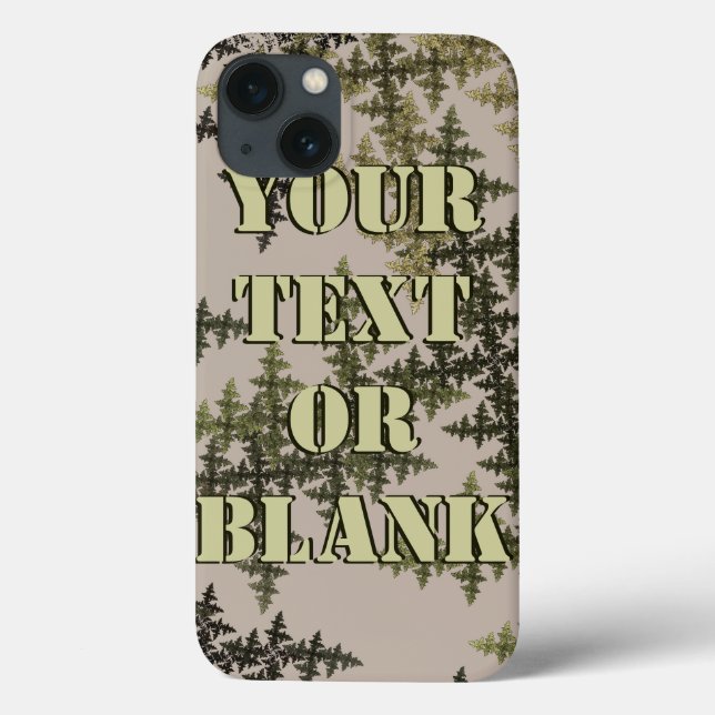 Fractal Camouflage - Summer Case-Mate iPhone Case (Back)