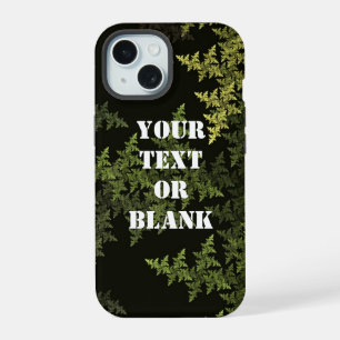 Fractal Camouflage - Summer iPhone 15 Case