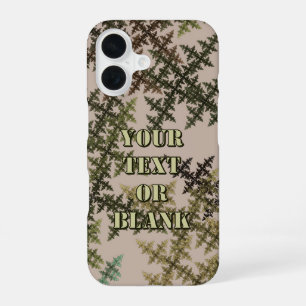 Fractal Camouflage - Summer iPhone 16 Case