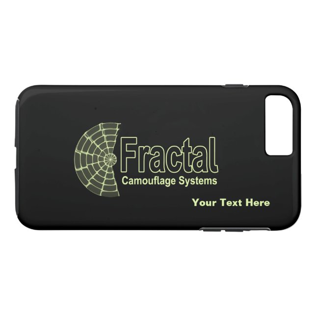 Fractal Camouflage Systems Logo Case-Mate iPhone Case (Back (Horizontal))