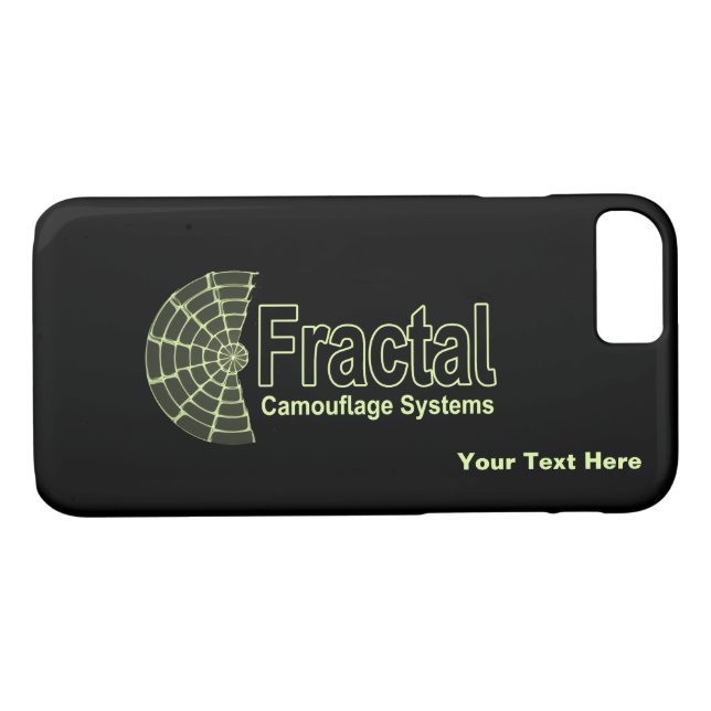 Fractal Camouflage Systems Logo Case-Mate iPhone Case (Back (Horizontal))