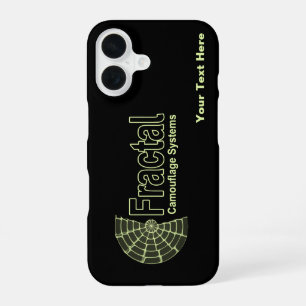 Fractal Camouflage Systems Logo iPhone 16 Case