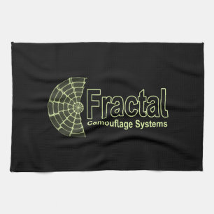 Fractal Camouflage Systems Logo Kitchen Towel