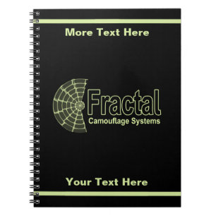 Fractal Camouflage Systems Logo Notebook