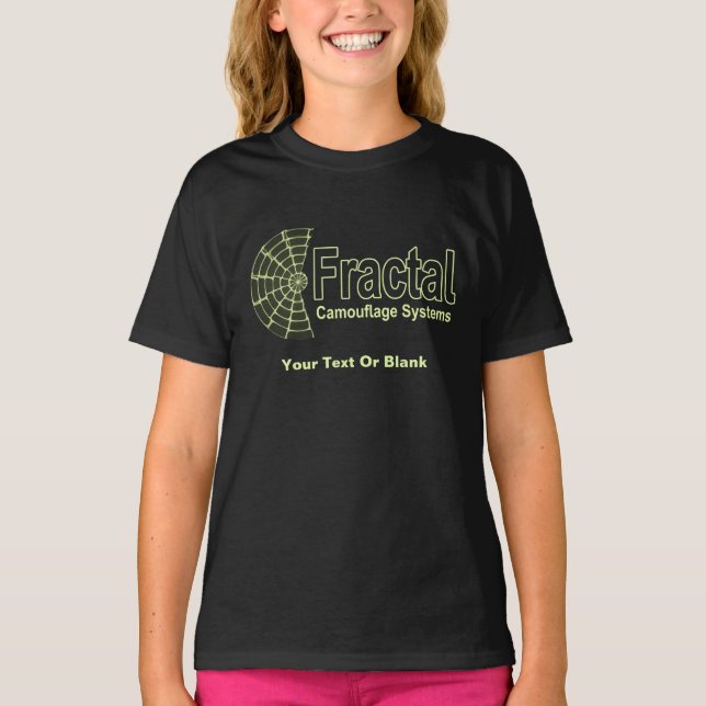 Fractal Camouflage Systems Logo T-Shirt (Front)