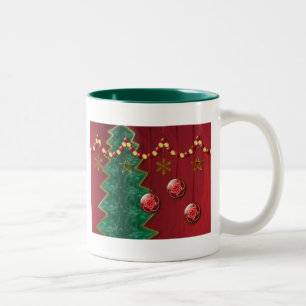 Fractal Celebration Christmas Mug