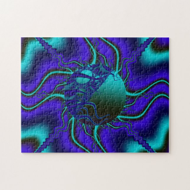 Fractal Celestial Sphere Puzzle (Horizontal)