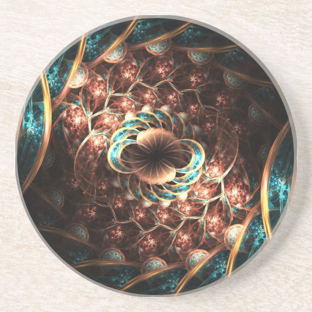 Fractal Cell Coaster (Front)