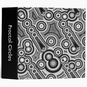 Fractal Circles (2in) Binder