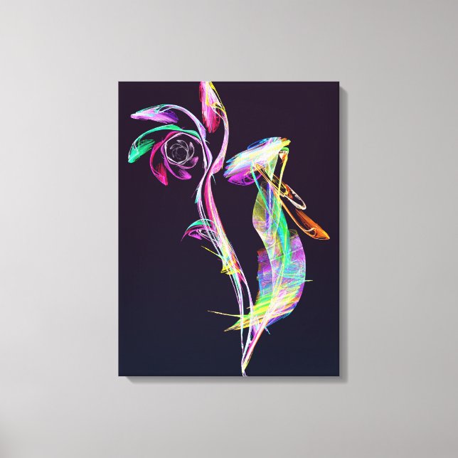 Fractal - Cockatoo Canvas Print (Front)