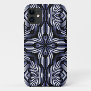 Fractal Composing - Kaleidoscope metal iPhone 11 Case