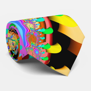 Fractal Confetti Tie