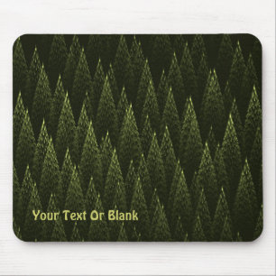 Fractal Conifer Forest Mouse Pad