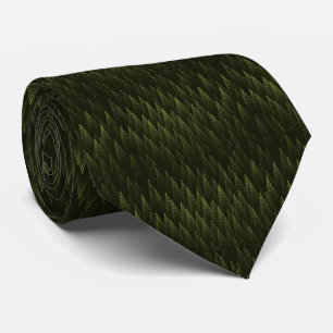 Fractal Conifer Forest Tie