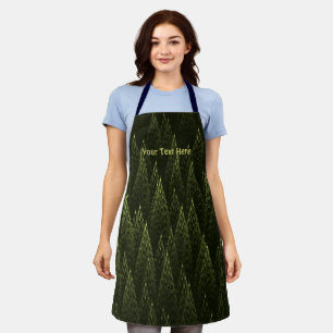 Fractal Conifers Apron