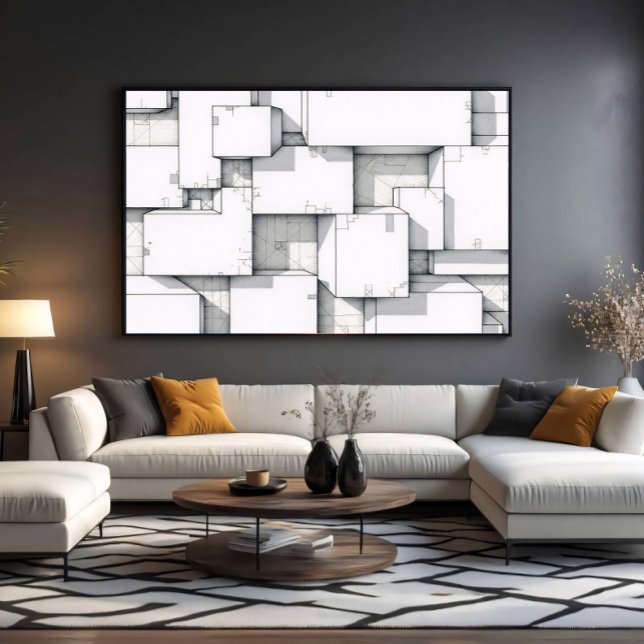 Fractal Connections Canvas Print (Creator Uploaded)