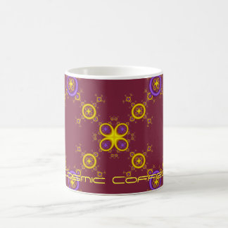 fractal crest 3, Cosmic Coffee Magic Mug