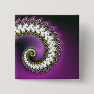 Fractal curly button 2