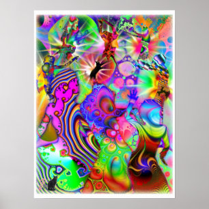 Fractal Dance Poster