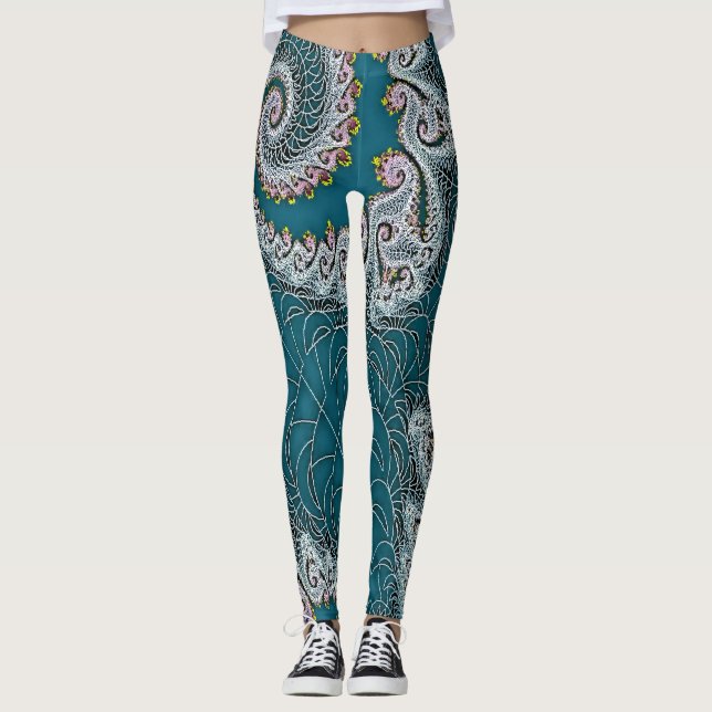 Fractal design leggins leggings (Front)